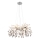 Globo - Candeeiro suspenso 8xG9/8W/230V diâmetro 61 cm cromado brilhante