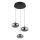 Globo - Candeeiro suspenso LED 3xLED/6W/230V