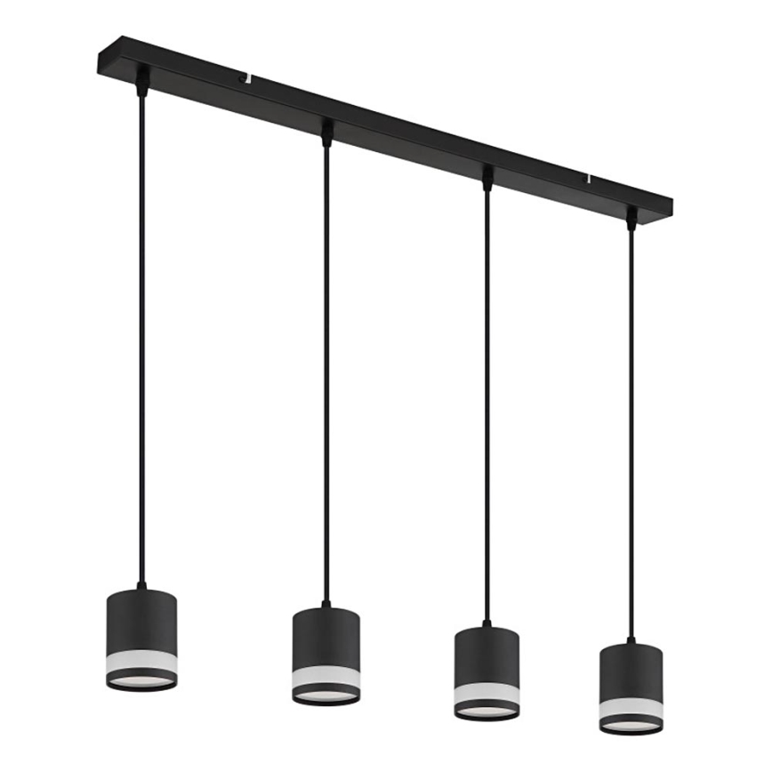 Globo - Candeeiro suspenso LED 4xGX53/7W/230V 3000K preto