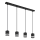 Globo - Candeeiro suspenso LED 4xGX53/7W/230V 3000K preto