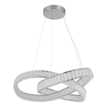 Globo - Candeeiro suspenso LED com regulação LED/110W/230V 2700-6000K diâmetro 78 cm + comando