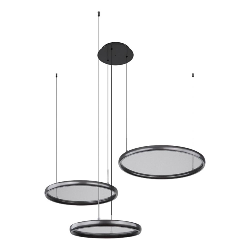 Globo - Candeeiro suspenso LED com regulação LED/55W/230V 2700-6000K preto + comando
