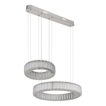 Globo - Candeeiro suspenso LED com regulação LED/80W/230V 2700-6000K + comando
