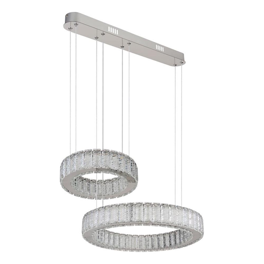 Globo - Candeeiro suspenso LED com regulação LED/80W/230V 2700-6000K + comando