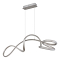 Globo - Candeeiro suspenso LED LED/40W/230V cromado mate