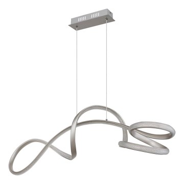 Globo - Candeeiro suspenso LED LED/40W/230V cromado mate