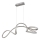 Globo - Candeeiro suspenso LED LED/40W/230V cromado mate