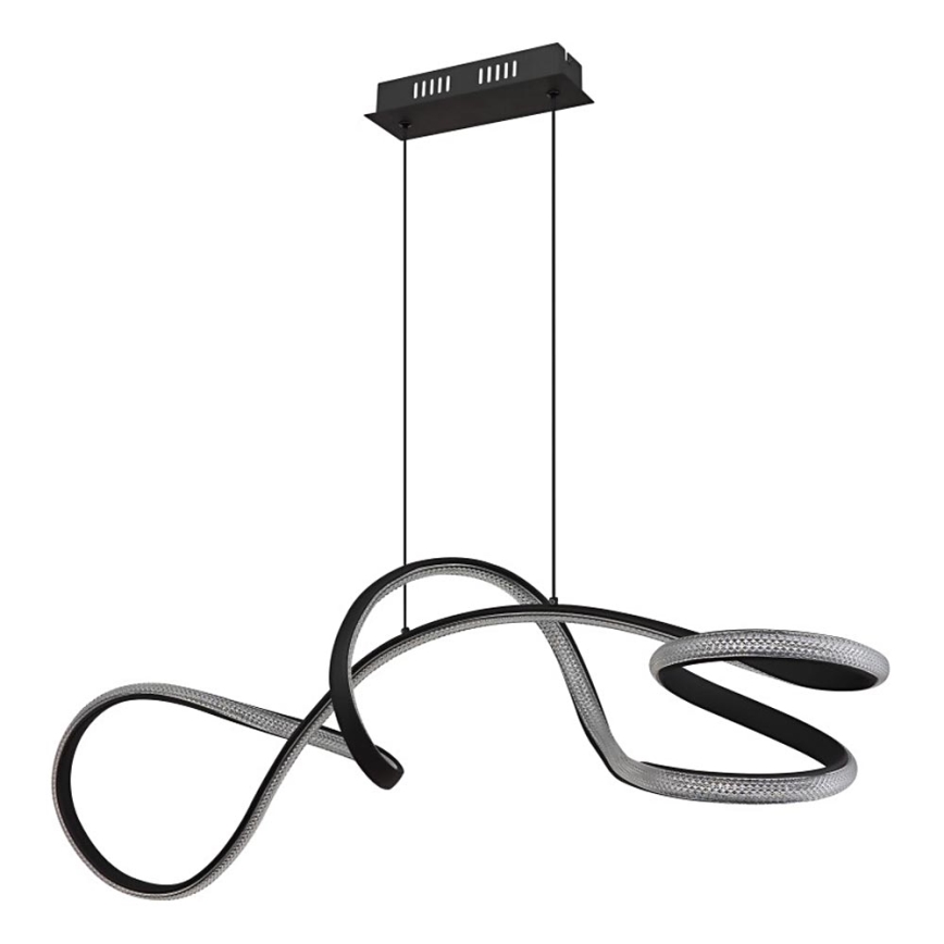 Globo - Candeeiro suspenso LED LED/40W/230V preto
