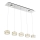 Globo - Candeeiro suspenso LED LED/52W/230V 4000K cromado brilhante/transparente