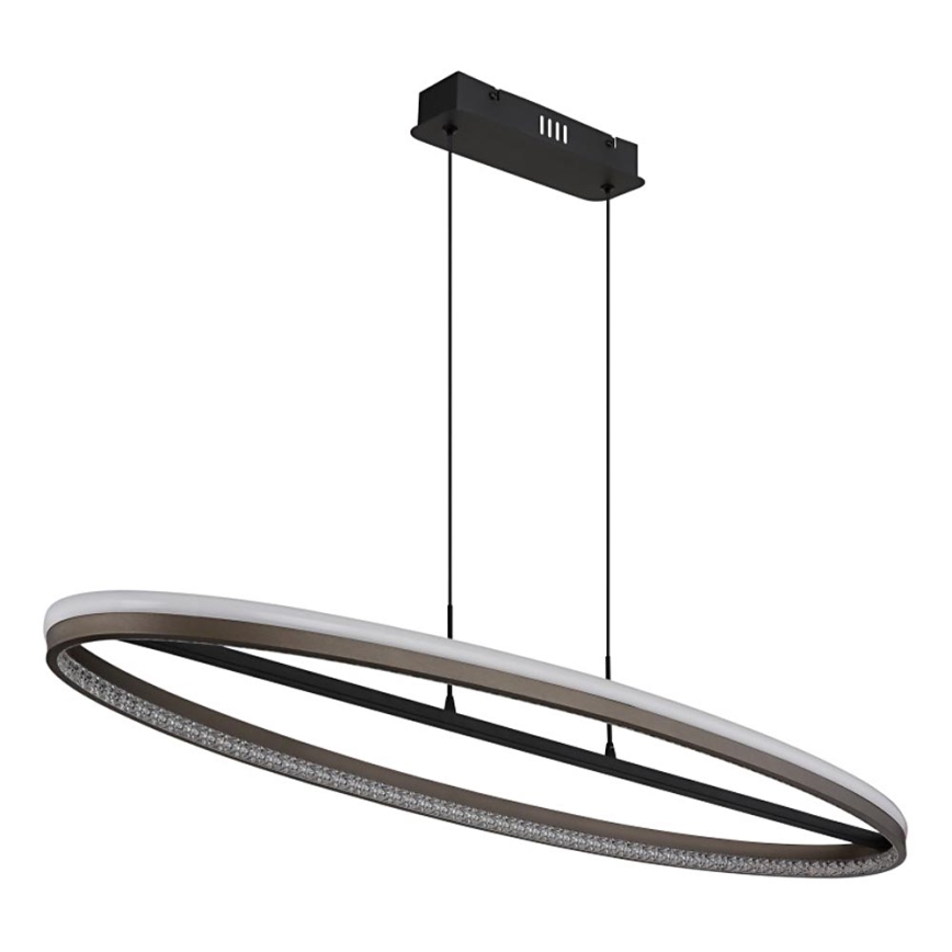 Globo - Candeeiro suspenso LED LED/60W/230V 3000/4000/6000K castanho