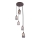 Globo - Candelabro de cristal num fio 5xE14/40W/230V