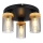 Globo - Candelabro integrado 3xE27/40W/230V metal/madeira
