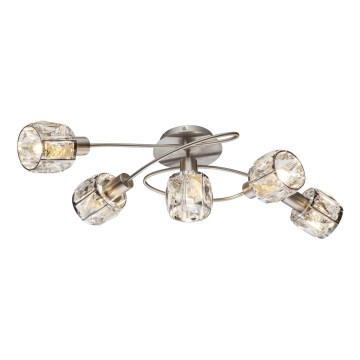 Globo - Candelabro integrado 5xE14/40W/230V