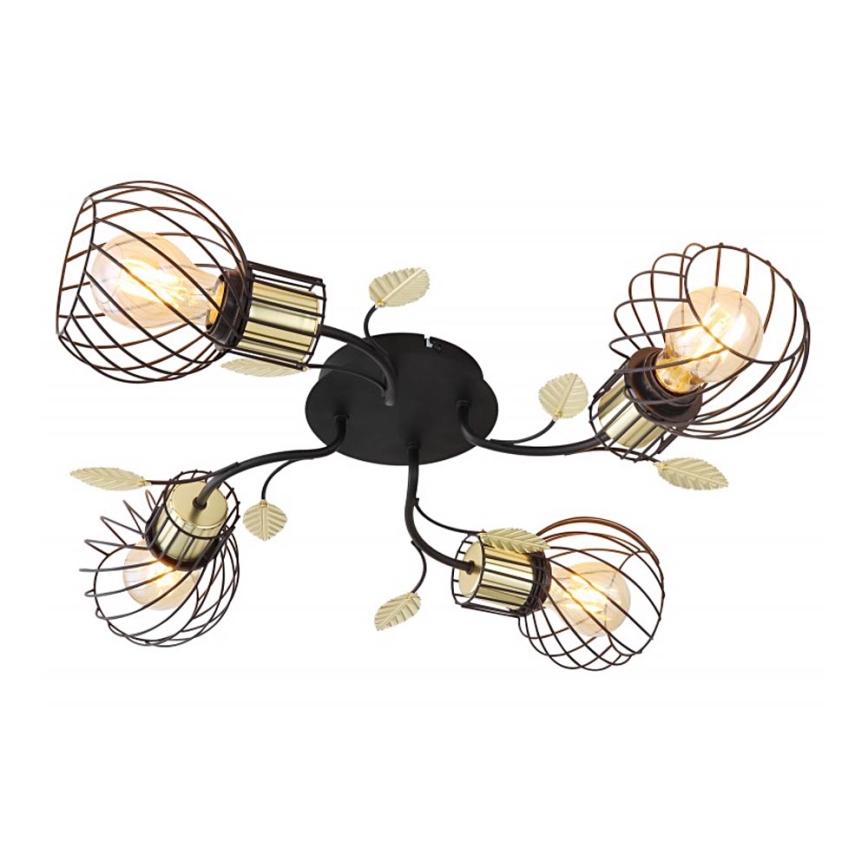 Globo - Candelabro montado à superfície 4xE27/40W/230V