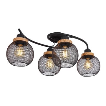Globo - Candelabro montado à superfície 4xE27/60W/230V