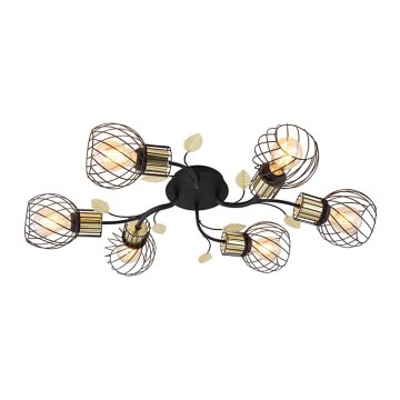 Globo - Candelabro montado à superfície 6xE27/40W/230V