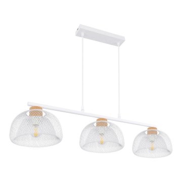 Globo - Candelabro num fio 3xE14/40W/230V