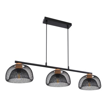 Globo - Candelabro num fio 3xE14/40W/230V