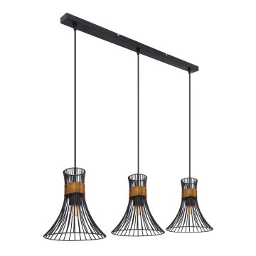 Globo - Candelabro num fio 3xE27/60W/230V