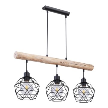 Globo - Candelabro num fio 3xE27/60W/230V