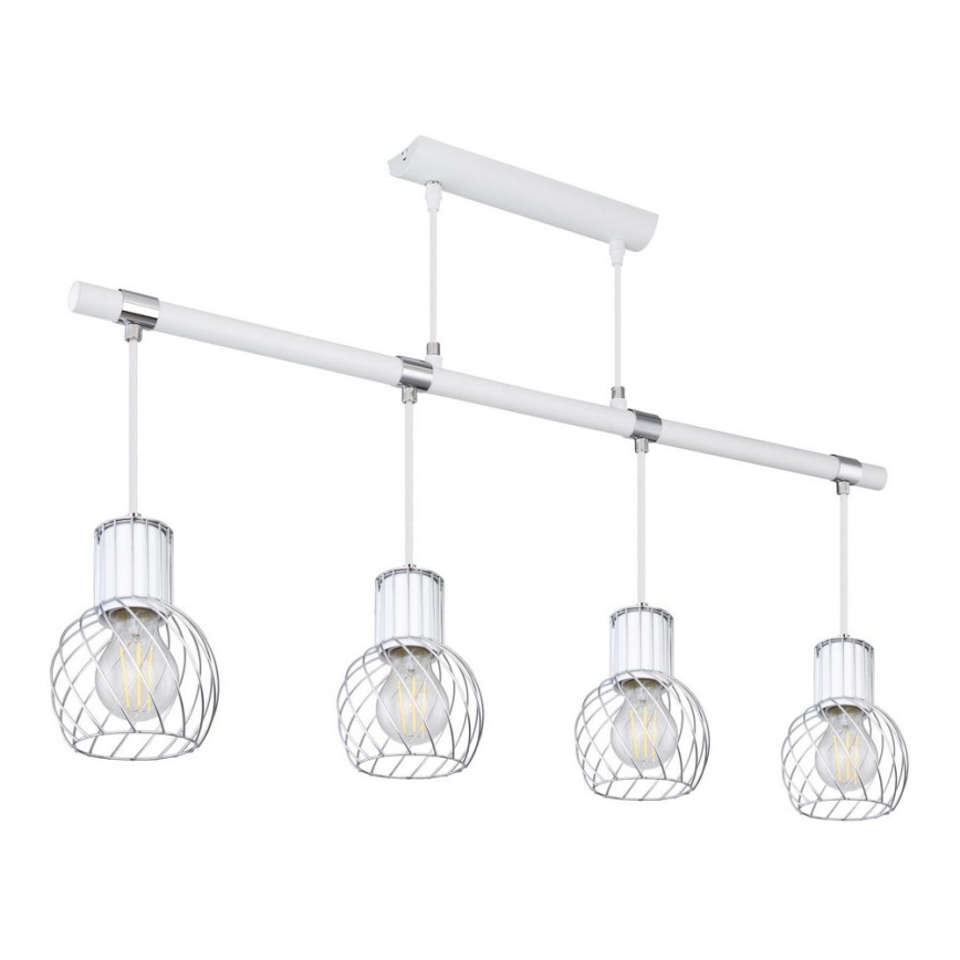 Globo - Candelabro num fio 4xE27/40W/230V