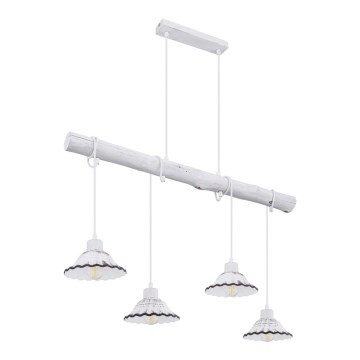 Globo - Candelabro num fio 4xE27/40W/230V