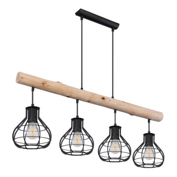 Globo - Candelabro num fio 4xE27/60W/230V