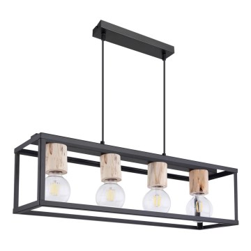 Globo - Candelabro num fio 4xE27/60W/230V