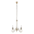 Globo - Candelabro numa corrente 3xE14/40W/230V