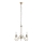 Globo - Candelabro numa corrente 3xE14/40W/230V