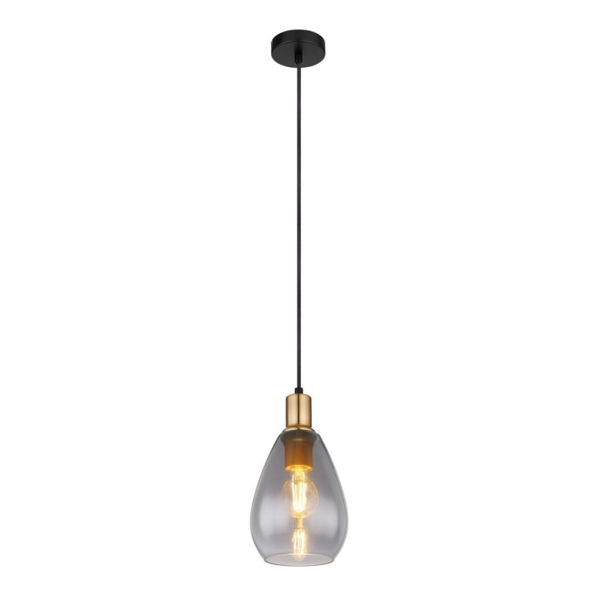 Globo - Candelabro suspenso 1xE27/40W/230V latão