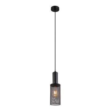 Globo - Candelabro suspenso 1xE27/60W/230V preto