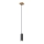 Globo - Candelabro suspenso 1xGU10/35W/230V cinzento/castanho