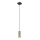 Globo - Candelabro suspenso 1xGU10/35W/230V preto/latão