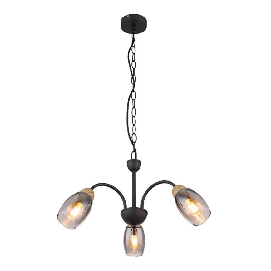 Globo - Candelabro suspenso 3xE14/25W/230V
