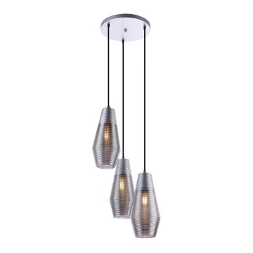 Globo - Candelabro suspenso 3xE27/60W/230V