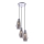 Globo - Candelabro suspenso 3xE27/60W/230V
