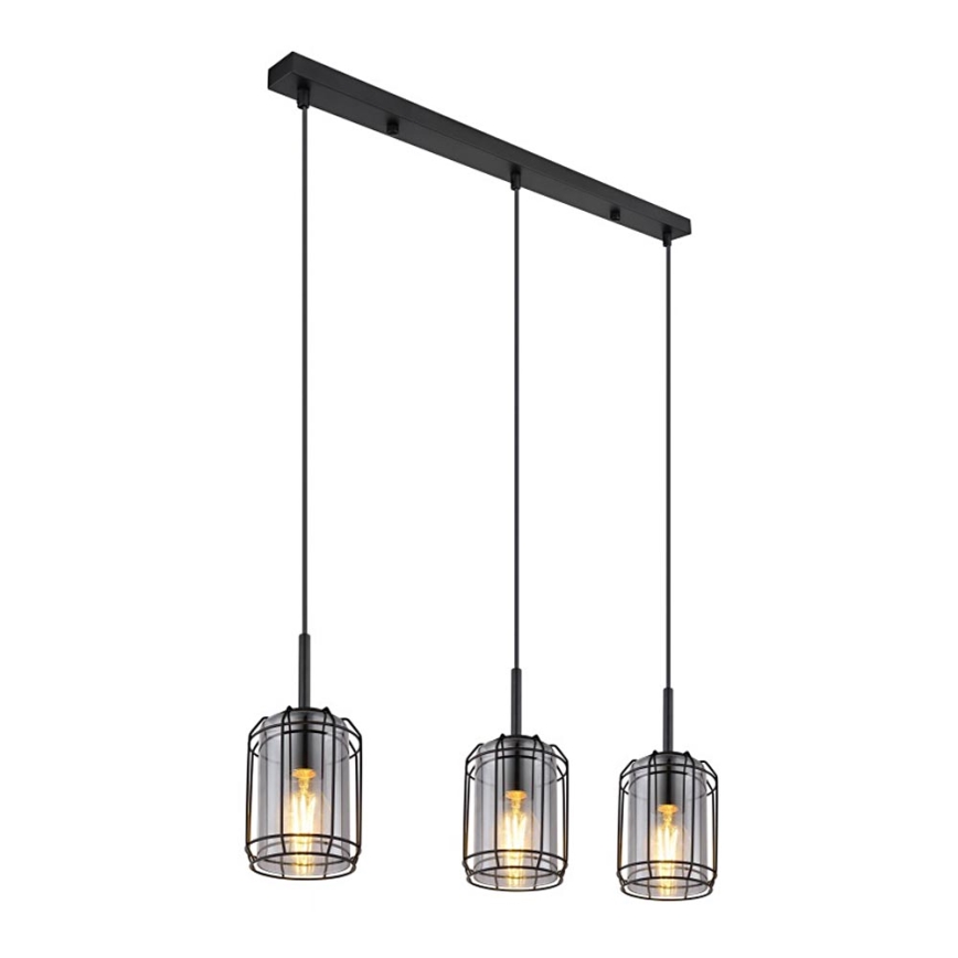 Globo - Candelabro suspenso 3xE27/60W/230V