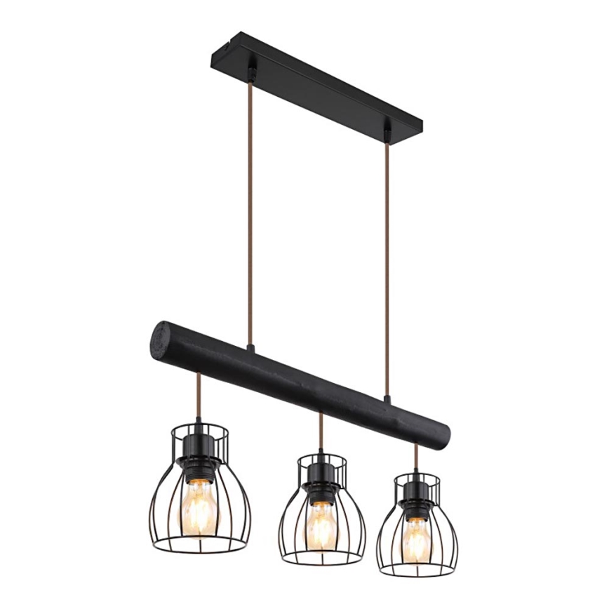 Globo - Candelabro suspenso 3xE27/60W/230V