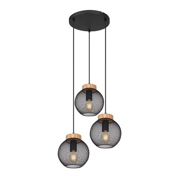Globo - Candelabro suspenso 3xE27/60W/230V
