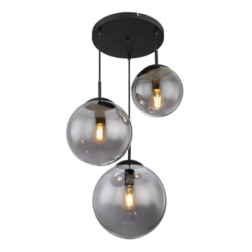 Globo - Candelabro suspenso 3xE27/60W/230V