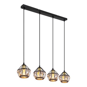 Globo - Candelabro suspenso 4xE14/40W/230V