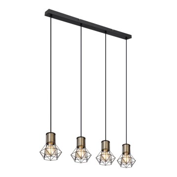 Globo - Candelabro suspenso 4xE27/40W/230V