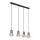 Globo - Candelabro suspenso 4xE27/40W/230V