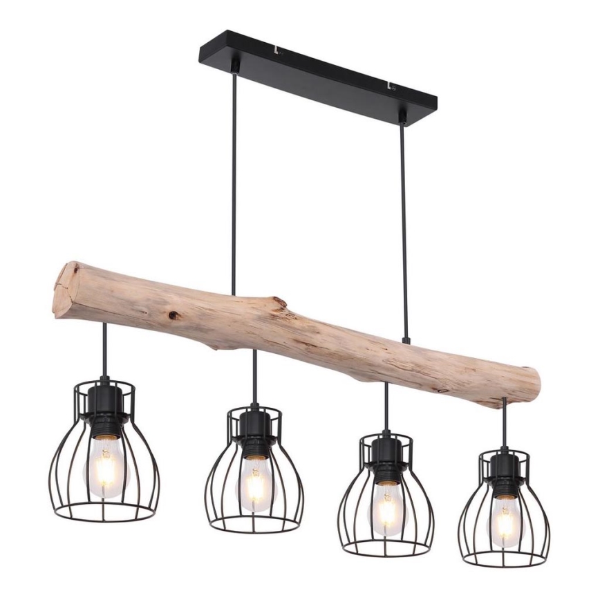 Globo - Candelabro suspenso 4xE27/40W/230V