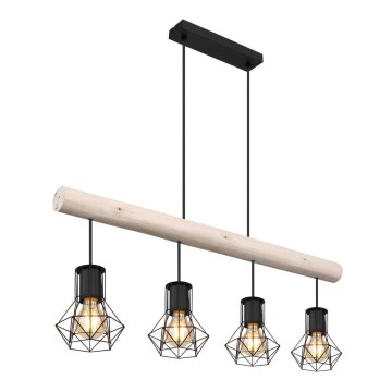 Globo - Candelabro suspenso 4xE27/40W/230V