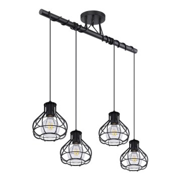 Globo - Candelabro suspenso 4xE27/60W/230V