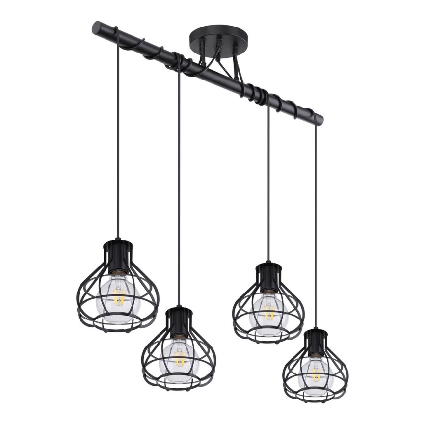 Globo - Candelabro suspenso 4xE27/60W/230V