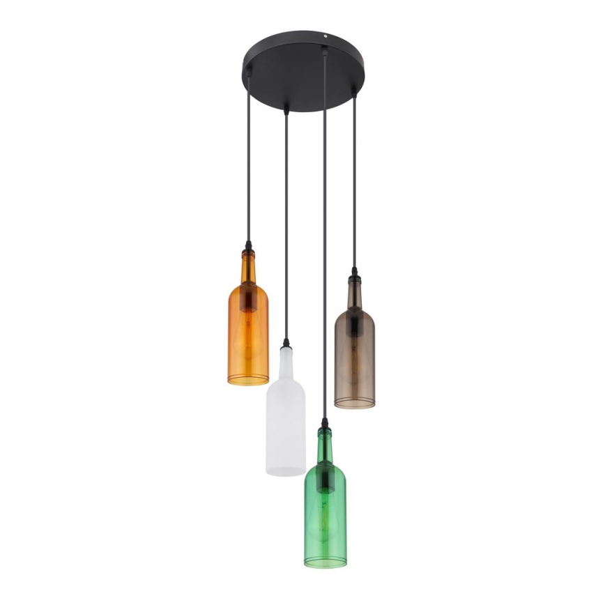 Globo - Candelabro suspenso 4xE27/8W/230V