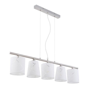 Globo - Candelabro suspenso 5xE14/25W/230V